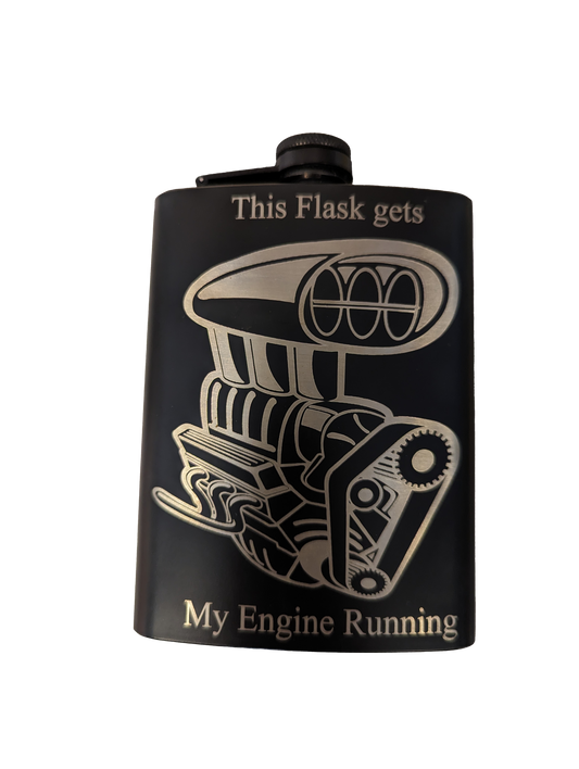 This flask gets my engine running.