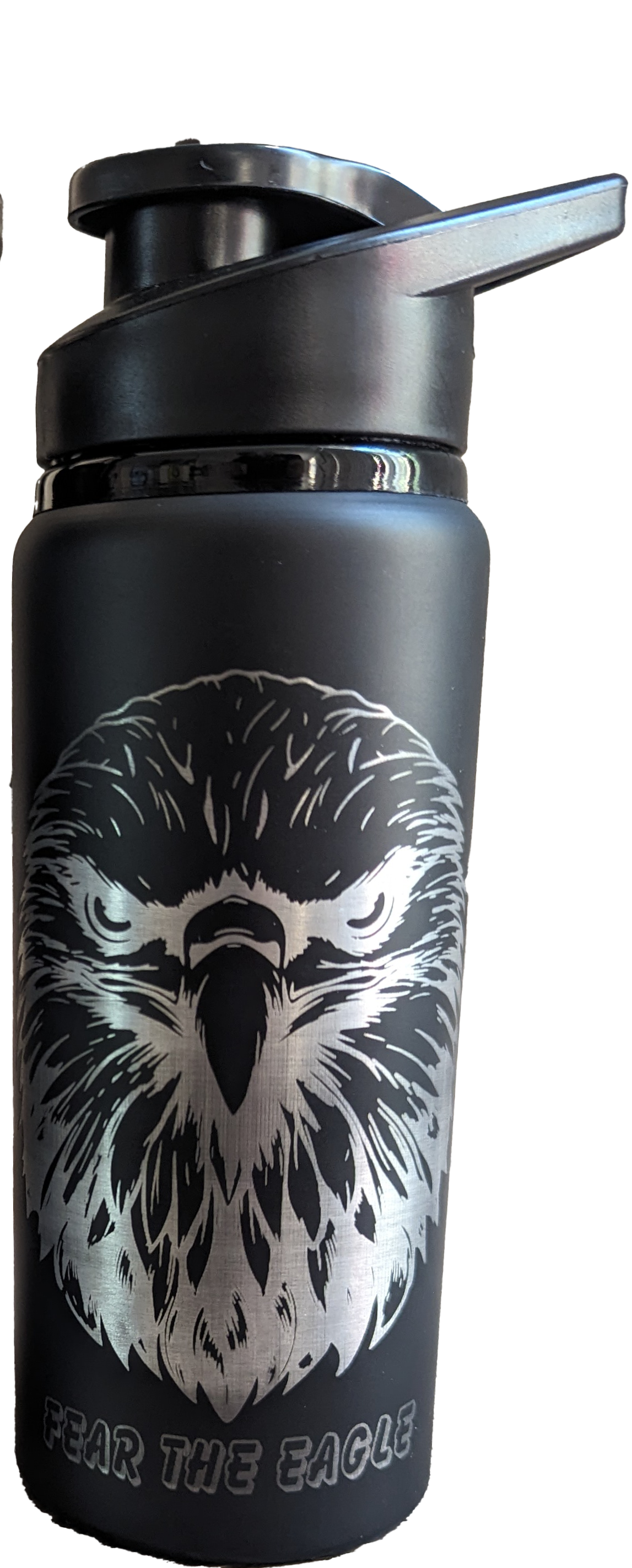 Fear the eagle Water Bottle