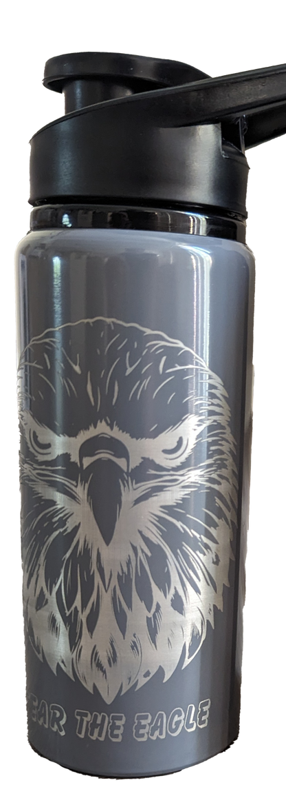 Fear the eagle Water Bottle