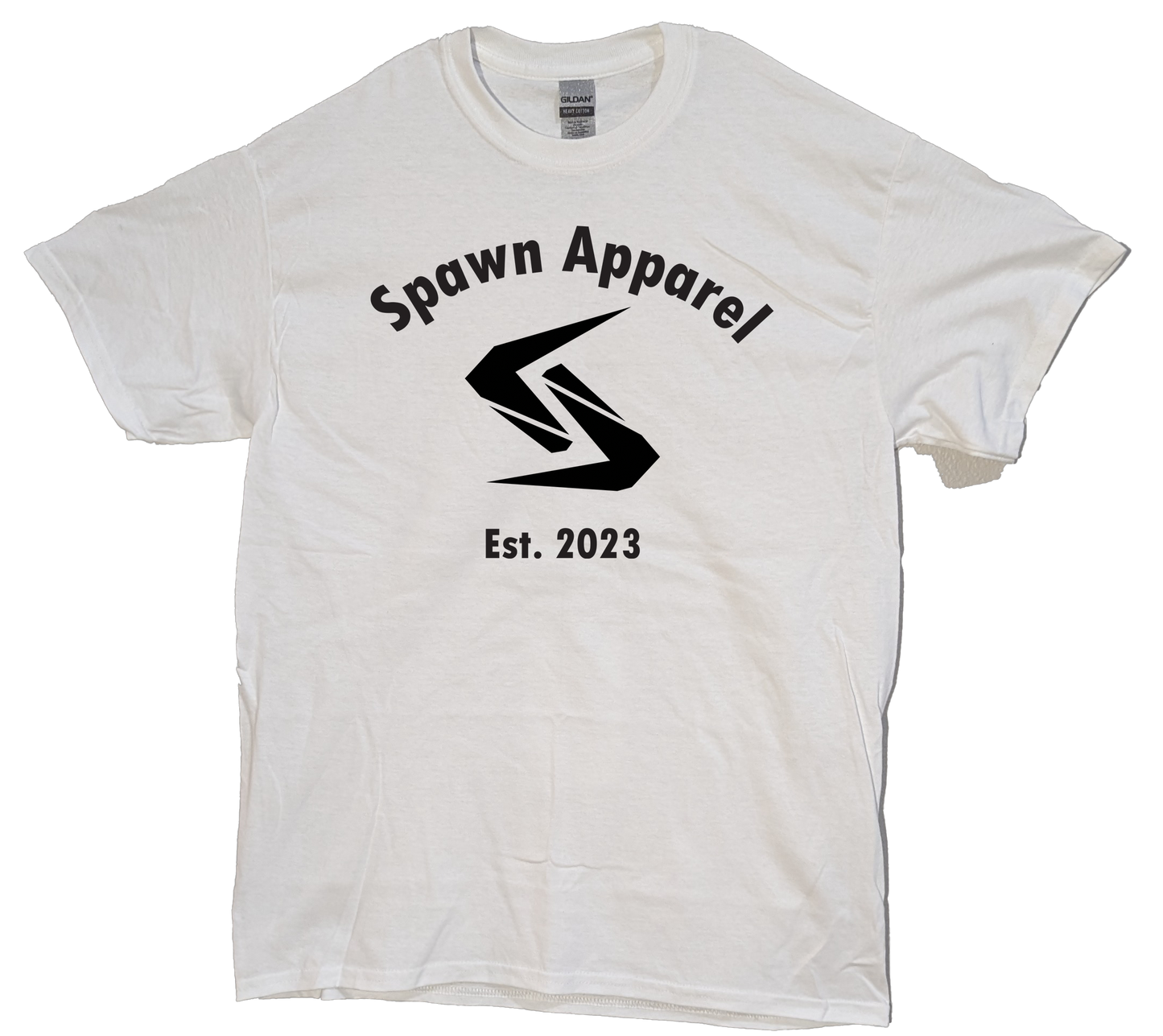 Spawn apparel arched logo tshirt